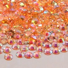 10,000/3,000pcs Bulk Pack AB 2-4mm Resin Rhinestone, No Heat Repair Self-Adhesive Crystal Nail Art Rhinestones Flat Bottom Plastic DIY Glitter Strass Jewels, Diamond Arts - Loose Diamonds - View 25
