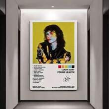 Conan Gray "Found Heaven" Album Music Poster - Personalized Canvas Wall Art For Home, Bedroom, Living Room, Bathroom, Dorm, Classroom Decor - Educational Chart & Poster - 彩色 - 查看 4
