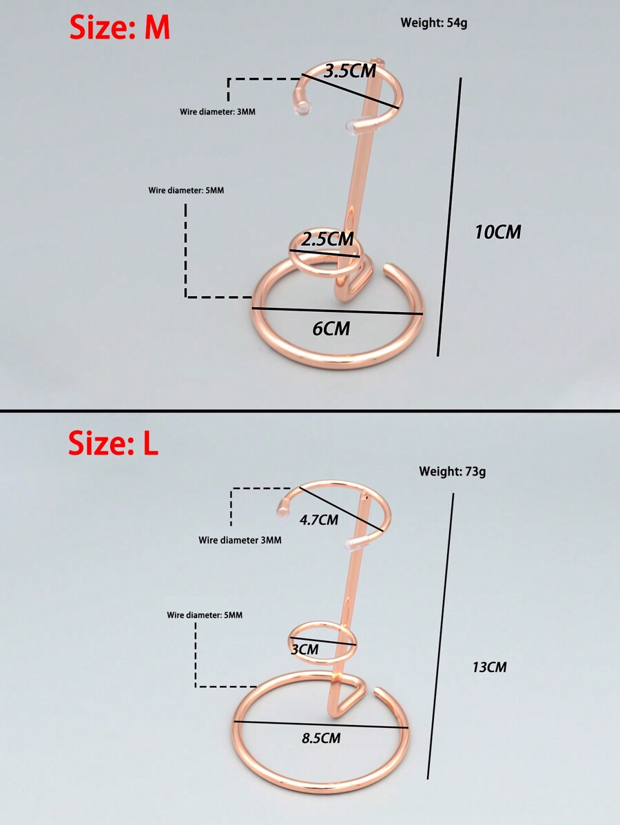 Metal Display Stand Rock Display Holder Mineral Display Base Rock ...