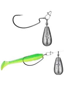 15PCS/Lot Fishing Weight Sinker 3.5g 5g 7g 10g 14g 20g Tube Bullet Plumb Pendant Metal Jig Sea Tackle Kit Fishing Tool - Silver - View 6