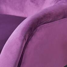 Noble House Simon Velvet Wingback Chair, Purple - 玫紅色 - 查看 9
