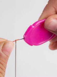 5 Home Needle Threader, Nawlekanie Igieł Ręczne Maszyna Do Szycia Igła Szybkie Automatyczne Przekłuwanie Igły Narzędzie Rozpoznawania Igły, Nawlekacz Igieł Kciuk Narzędzie Do Nawlekania Nici Ołów Akcesoria Do Szycia DIY Narzędzie Do Haftu Krzyżykowego Urządzenie Do Rozpoznawania Igieł