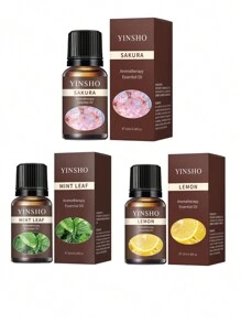 9pcs Fragrance Essential Oils, 8/6/4/2/1pc Fragrance Essential Oils, 10ml Oil-Soluble Essential Oils, Oil-Based Fragrance Pen Refill, Suitable For Scented Candles, Scented Stones, Scented Balm, Scented Bags, Scented Tablets