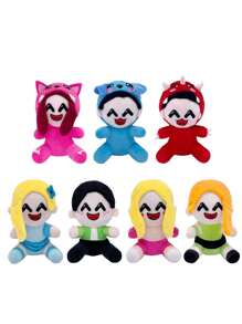 Juguetes de peluche Omz, muñecos de peluche de la tripulación Omz, figuras de peluche Crystal/Roxy/Lily/Omz, regalos perfectos para niños, figuras de anime de moda, regalos de cumpleaños, decoración del hogar