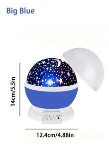 Star Moon Projector, 360° Rotatable LED Projection Light, Suitable For Room Decoration, Birthday Gifts For Boys And Girls