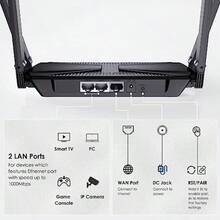 AX6000 Dual Band WiFi 6 Extensible Gaming Router 6000 Mbps Wireless Router 2.5Gbps WAN 4 Gigabit LAN Ports EverythingMesh Router AP Repeater Mode OpenVPN WireGuard Parental Control - WN536AX61 - 查看 2