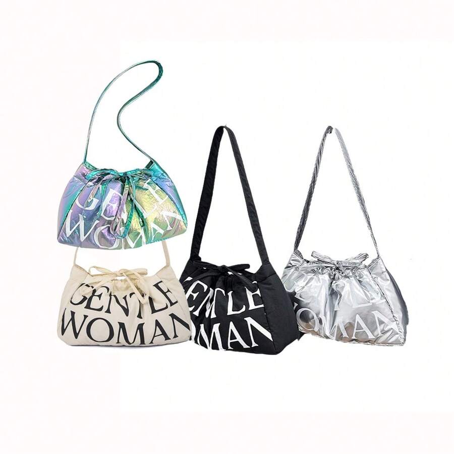 Jacjzawa Nuevo estilo de bolso de hombro, bolso versátil estilo nube y dumpling, bolso de moda tipo puff, bolso de mano para señoras, bolso de axila