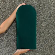 Kit Of 15 Cloud Headboards Upholstered Box Bed Modular Board 45x20 In L - Army Green - View 2