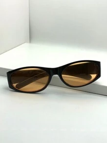 2pcs Oval Small Frame Fashion Glasses For Women, Casual & Resort For Summer Beach Vacation, Outdoor, Travel