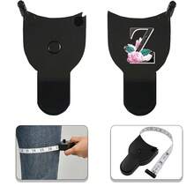Automatic Retractable Body Measure Tape - 60 Inch Telescopic Self Measuring Tape For Body Measurement And Weight Loss, Lock Pin And Push-Button Sewing Tapes-YAWALL(White) - Unique Name Initials Meaning Style - Black-white Marble - View 33