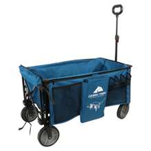 Ozark Trail Quad Folding Camp Wagon With Tailgate, Blue - 藍色 - 查看 1
