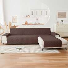Waterproof Reversible Sofa Cover, L Shape Sectional Couch Cover Chaise Lounge Cover - Multicolor - View 6
