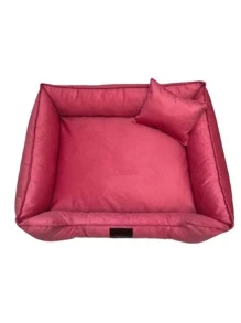 Pet Bed XG 95 Cm X 75 Cm Waterproof Bottom For Large Breeds Velvet Rectangular Dog Bed Size GG 85 Cm X 70 Cm Soft Cloud Pet Bed For Large Dogs Cats Rabbit Suede Washable Bed For Pets Dogs And Cats G 70 Cm X 60 Cm Luxury Pet Bed Suede Bed Comfort 60 X 50 Siliconized Filling And Reinforced Zipper Medium Dogs And Cats Rectangular Velvety Fabric Bed 50 X 40 For Small Dogs Washable Luxury - 粉色 - 查看 3