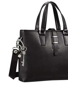 1 Conjunto de Encantos de Bolsa com Tema de Bola 8 Preta, Decorações de Mochila Unissex para Crianças, Chaveiro de Mosquetão de Liga de Zinco, Pingente de Fecho Assimétrico, Pingente de Dado, Pingente de Abridor de Garrafa, Combo de Acessórios Personalizáveis de Streetwear, Decoração de Bolsa Personalizada, Presente para Mulheres, Presente de Volta às Aulas, Presente de Aniversário, Uso Diário, Presente de Feriado para Amigos - Multicolorido - Visão 4
