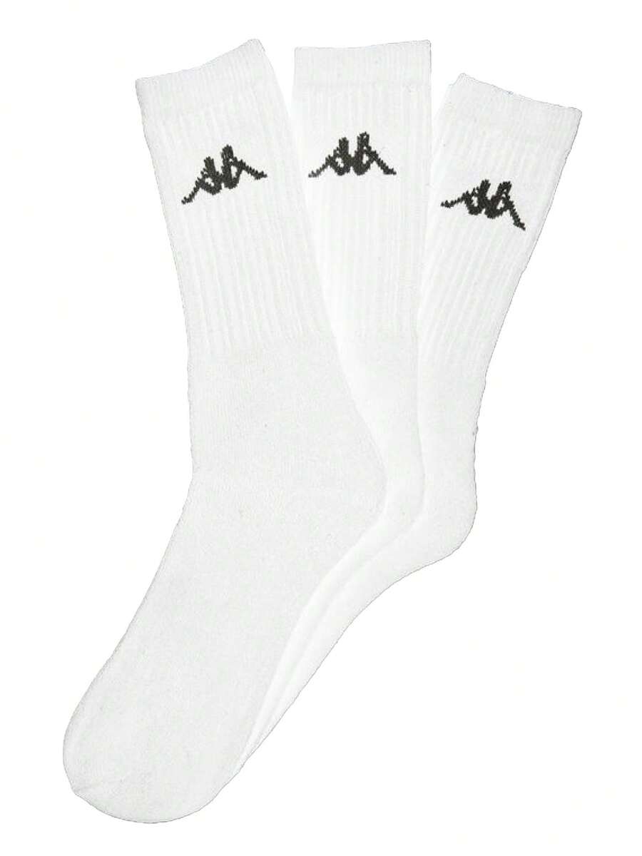 Calzini da Lavoro 6 Paia Con Spugna Calze per Tennis Sportivo cod.K002 - Bianco - Visualizzare 1