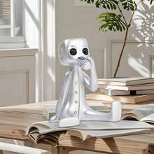 1 pieza es adecuada como pequeño ornamento de escritorio, y el robot para beber también es adecuado como pequeño obsequio ornamental para fiestas y regalos a familiares y amigos.