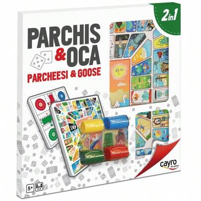 Cayro PARCHIS - OCA CON ACCESORIOS 40x40cm ✅ Entrega 24/72h a España (península)