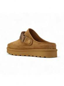Women's Casual Slouchy Style Clog - Camel - View 3