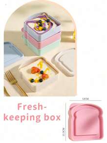 1pc Portable Lunch Bag Waterproof Thermal Insulated Lunch Box Bento Pouch Dinner Insulation Bag Student Thickened Cute Lunch Fruit Bag ; School Stuff Bag For School Work Lunch Bag For Women Cooler Bag