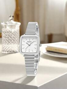 1pc Women's Retro Elegant Quartz Wrist Watch, Suitable For Daily Wear Or As A Gift