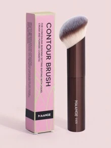 MAANGE 1/2 Stücke hochwertige weiche synthetische Haar Professionelle Kosmetikpinsel Set, bestehend aus Foundation Pinsel, Rouge Pinsel, Puder Pinsel, Rouge Concealer Pinsel, Kontur Pinsel, Nasen Kontur Pinsel, Detail Pinsel. Hautfreundlich und effektiv für tägliches Make-up auf dem Gesicht, Flüssig-Make-up Zuhause oder unterwegs. Beauty Blend Zubehör.