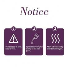 1瓶20克UV隐形接发胶，适用于UV接发套装，防水、无缝、速干，树脂接发胶，UV光隐形接发系统 - 20g - 查看 9