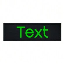 2pcs/Set Dog Chest Harness Name Tag, Leather Patch Stickers In Various Colors & Icons, Personalized Name & Phone Number, Dog Leash & Collar Accessories