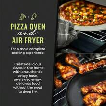 Tower  Pizza Oven 5 High Temp Programs 15 Cooking Functions Turbo Crisper 400C 18L 2000W Grey Come - 18LPizzaOven - View 3