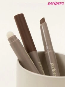 Peripera Bacchetta sfumante V-Shading K-Beauty, Barretta contorno viso, Barretta per definire e scolpire il viso, con punta a pennello morbido, Copertura opaca naturale, Texture morbida e vellutata, Affina il naso, Sfumatura naturale, Trucco coreano