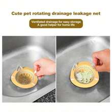 1 szt. sitko do zlewu kuchennego Monster Design - gruby i wytrzymały filtr do zlewu, zwiększa pojemność i otwory odpływowe, niezbędny w gospodarstwie domowym