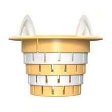 1 szt. sitko do zlewu kuchennego Monster Design - gruby i wytrzymały filtr do zlewu, zwiększa pojemność i otwory odpływowe, niezbędny w gospodarstwie domowym