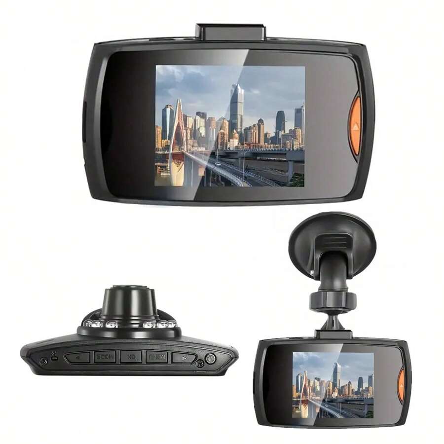 1 pieza Grabadora de coche DVR 1080P con ángulo de visión de 140°- ¡Captura cada momento mientras conduces!