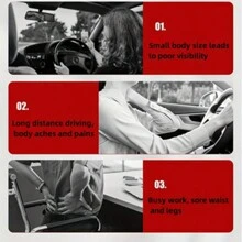 1pc/2pcs Durable & Comfortable Memory Foam Luxury Seat Cushion, Unique Design To Relieve Sitting Bone, Coccyx And Tailbone Pain, Suitable For Car, RV, Office Chair, Sofa