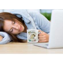 Genuine Fred SAY ANYTHING MUG, DRAGGIN, 11 OZ Ceramic Mug, White, Dishwasher Safe - 1 - View 2