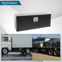 . Iron Underbody Truck Storage Tool Box W/Lock Heavy Duty - 1 - View 8