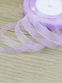 50M/Roll 1.2cm Wide Tulle Ribbon, Gift Packaging, Cake Baking, Flower Bouquet, Wedding Decor, Handmade Flowers, Headpieces, Brooches, Clothing Accessories