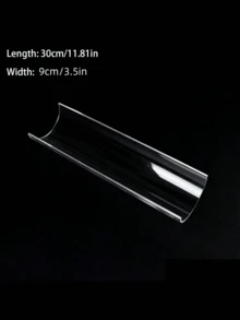 1 件亚克力蛋糕卷固定器 U 形透明固定器，半圆形加厚，11.81 英寸烘焙工具，用于制作完美的蛋糕卷、蛋糕卷形、蛋糕卷瑞士，适合制作家庭晚餐的蛋糕工具、派对用的瑞士蛋糕卷和制作节日蛋糕的固定器，适用于情人节、婚礼派对、圣诞礼物、生日礼物、派对必备工具、节日必备工具。 - 彩色 - 查看 17