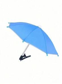 1/2 件手机夹雨伞手机遮阳伞手机伞遮阳伞，户外防水遮阳伞带手机支架，防紫外线迷你小雨伞，手机迷你雨伞保护您的手机免受雨水和阳光的侵袭，小雨伞 + 配件旅行配件旅行必备品海滩夏季学校配件返校用品返校用品 - 彩色 - 查看 11