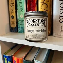 searvgrh Bookstore Candle, Book Lovers Gift, Aromatherapy Candle Bedroom Fragrance Birthday Gift Creative Ornament, , Valentine's Day Gifts, Special Gifts For Friends - Nước hoa hiệu sách - Xem 3