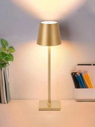 Luminária sem fio, luminária de mesa LED recarregável com 3 cores reguláveis, luminária de mesa portátil à prova d'água, adequada para decoração de Natal, presente de dia dos namorados, restaurante/jantar, quarto, pátio, mesa de centro, decoração interna, externa