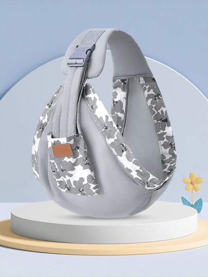 Mochila Porta Bebé Cinturón Crossbody Bandolera con Bolsillos Cinturón Crossbody Multifuncional