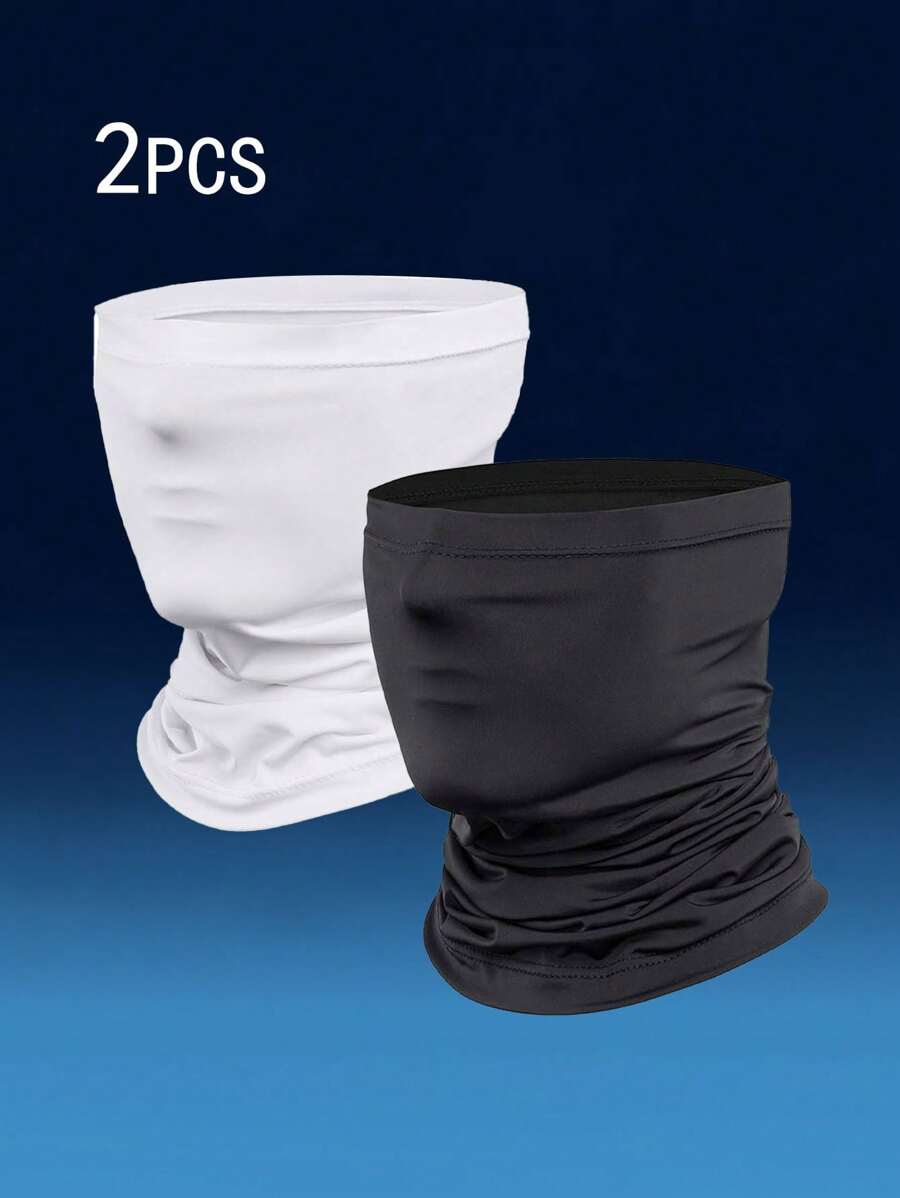 2pcs Unisex Balaclava Baclava Ski Mask, Printed Face Cover For Motorcycle Cycling Outdoor Sports Like Hiking, Fishing In Spring & Summer