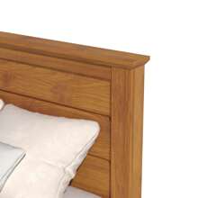 Galano Harlowin Wood Frame Queen Platform Bed With Headboard