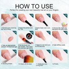 LIMEGIRL Gel Nail Polish Kit With U V Light And Drill , U V LED Nail Dryer Lamp Curing Gel Nail Polish Set Popular Poly Gel Nail Kit ,Top Base Coat Nail Art Professional Gel Manicure Kit, DIY At Home Gifts For Women
