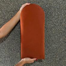 Kit Of 15 Cloud Headboards Upholstered Box Bed Modular Board 45x20 In L - Burnt Orange - View 2