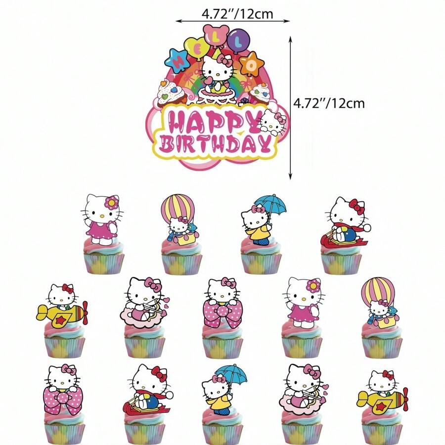 sanrio-15pcs-sanrio-hello-kitty-cake-toppers-kt-cat-cake-decoration
