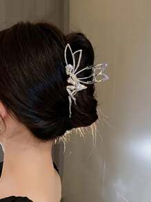 1入仙女髮夾，金屬髮卡適用於捲髮和時尚髮型 - 金色 - 查看 1