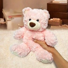 Miniso 吉福德熊系列坐姿泰迪熊 - 粉色，柔软舒适，适合各种场合，是情人节的理想礼物之选（1 件装）