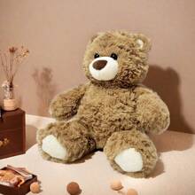 Miniso Gifford Bear Series Sitting Teddy Bear - Brown, Soft And Cuddly Companion, Ideal Gift For All Occasions, Good Choice Of Valentine's Day Gifts(1 PC) - Brown - View 7