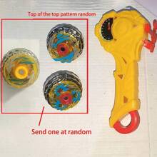 1pc Children's Alloy Spinning Multiple Gameplay Gyro Toys Magic Combination Pull Rope Cool Light Gyro Festivals Birthday Gifts  Kids(The Decorative Design Of The Gyro Is Random) - Multicolor - View 17